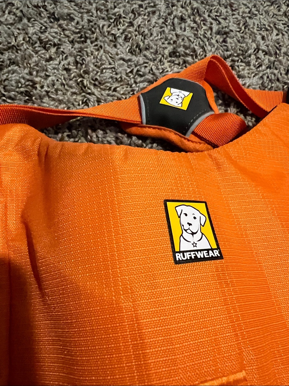 Ruffwear Dog One-Piece in Bright Orange